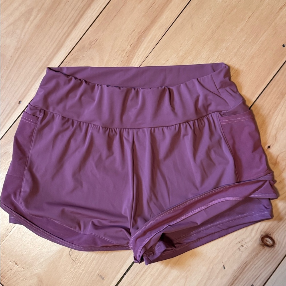 Women's Athletic Mauve Shorts